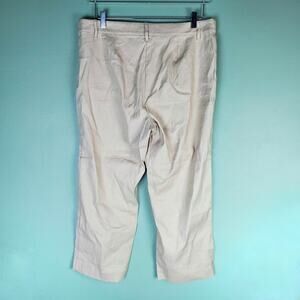 J. Jill Linen Stretch Flax Pants Size 14